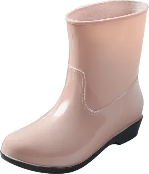 Womens Rain Boots Tall Waterproof Mens Grounded Footwear Booties To Wear with Dresses Work Barefoot Shoes Packable Tall Rain Boots for Women Waterproof Chelsea Boots