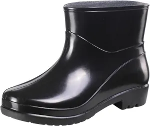 Womens Rain Boots Womens Rubber Boots for Boating Fishing Gardening Farming Anti-Slipping Slip-On Rain Shoes