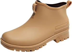 Womens Rubber Boots Womens Rain Boots for Boating Fishing Gardening Farming Stylish Lightweight Rain Shoes