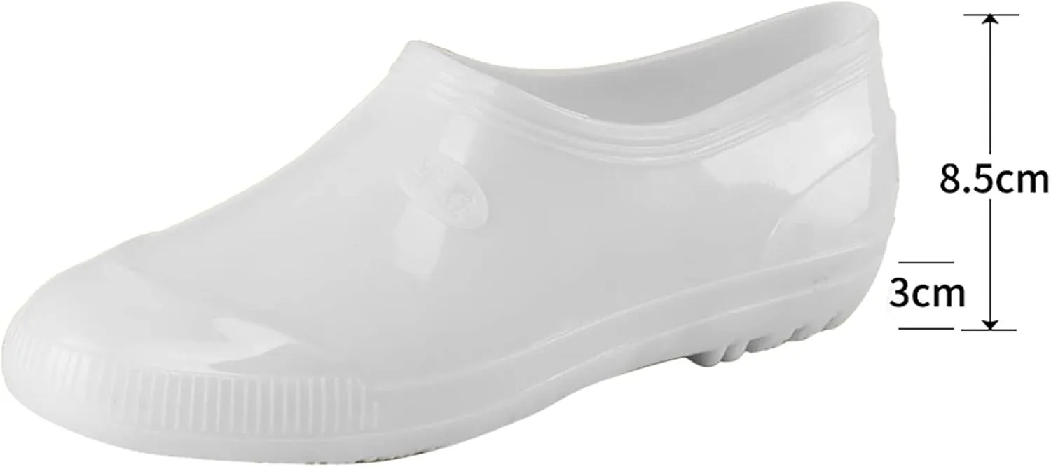 Womens Rubber Boots Womens Rain Boots Slip on for Boating Fishing Gardening Farming Ultra Rain Shoes