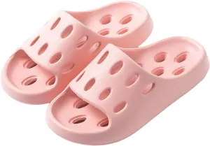 Womens Slippers Slipper for Men and Women Summer Indoor Plus Size Slides Bathroom Sandals Light Slippers for Women Fun