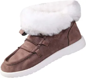 Womens Snow Boots Wide Calf Women's Size 8 Waterproof Snow Boots Women's Winter Shoes Warm Winter Boots Women Women Winter Boot of The Day