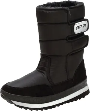 Women's Walking Snow Boots Waterproof Insulated Women Snow Boots Wide Width Winter Waterproof Boots Snow Boots Waterproof Calf Botas De Trabajo Impermeables Y Antideslizantes Para Mujer