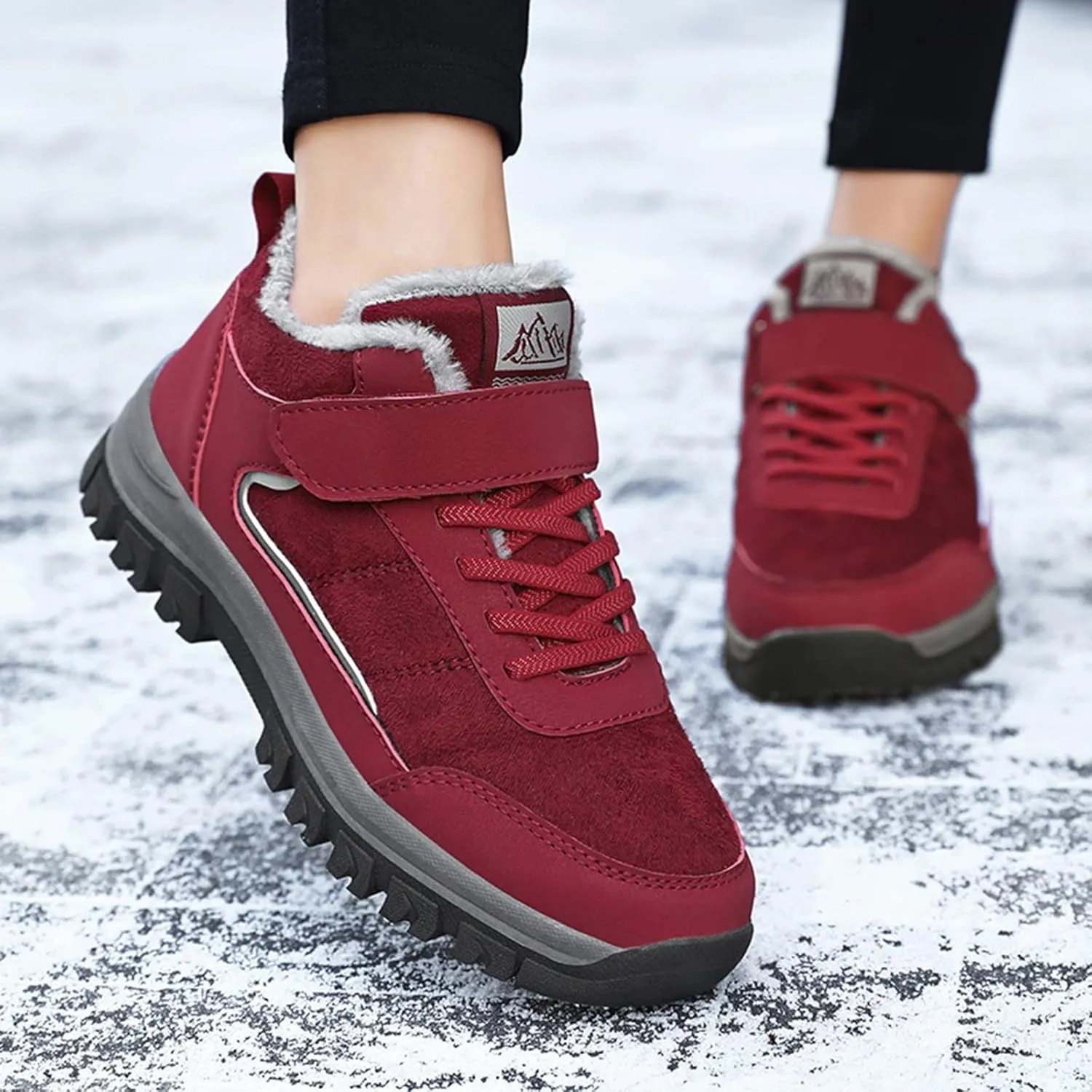 Womens Waterproof Winter Boots with Arch Support Winter Boots Waterproof Women Womens Winter Boots Size 8 Wide Black Winter Boots for Women Waterproof Heels Womens Tall Waterproof Boots