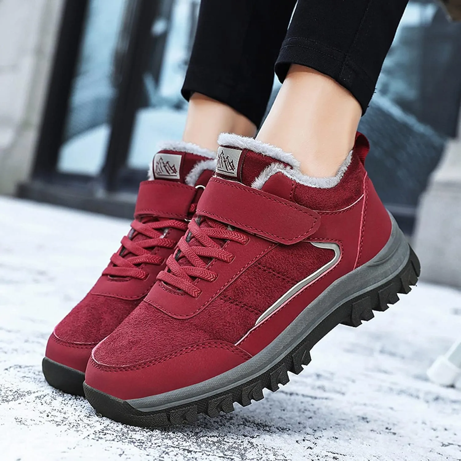 Womens Waterproof Winter Boots with Arch Support Winter Boots Waterproof Women Womens Winter Boots Size 8 Wide Black Winter Boots for Women Waterproof Heels Womens Tall Waterproof Boots