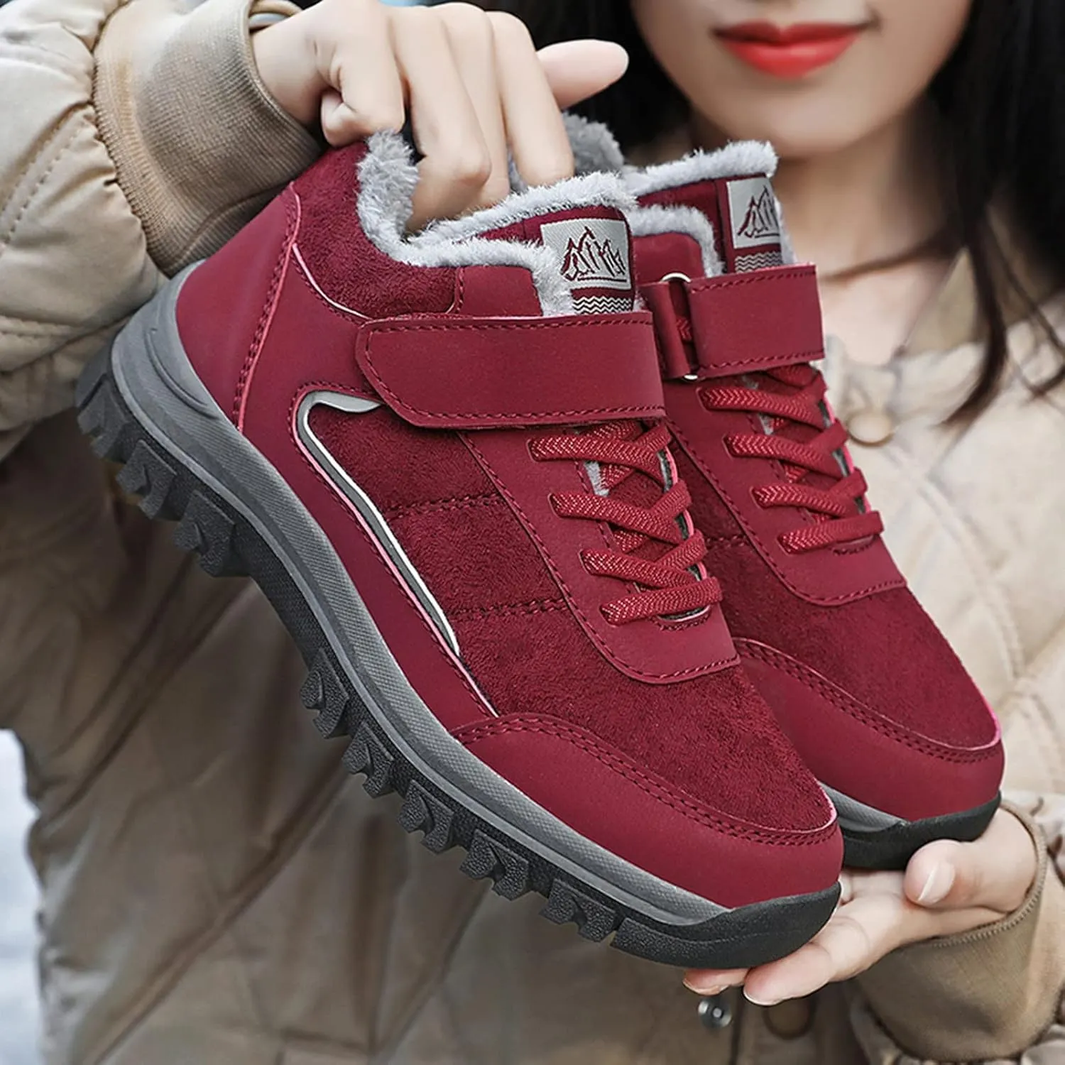 Womens Waterproof Winter Boots with Arch Support Winter Boots Waterproof Women Womens Winter Boots Size 8 Wide Black Winter Boots for Women Waterproof Heels Womens Tall Waterproof Boots