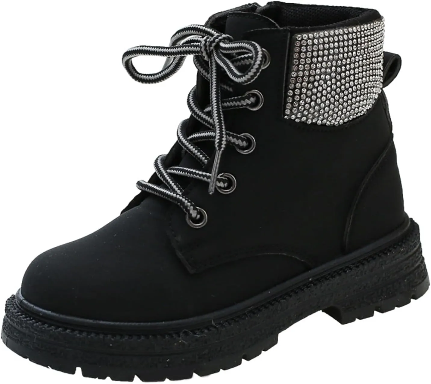 Yanzhenglip Girls' Anti Slip Boots for Middle and Large Children Fashionable Anti Slip Soft Soled Size 9 Toddler Shoes Girls Boots