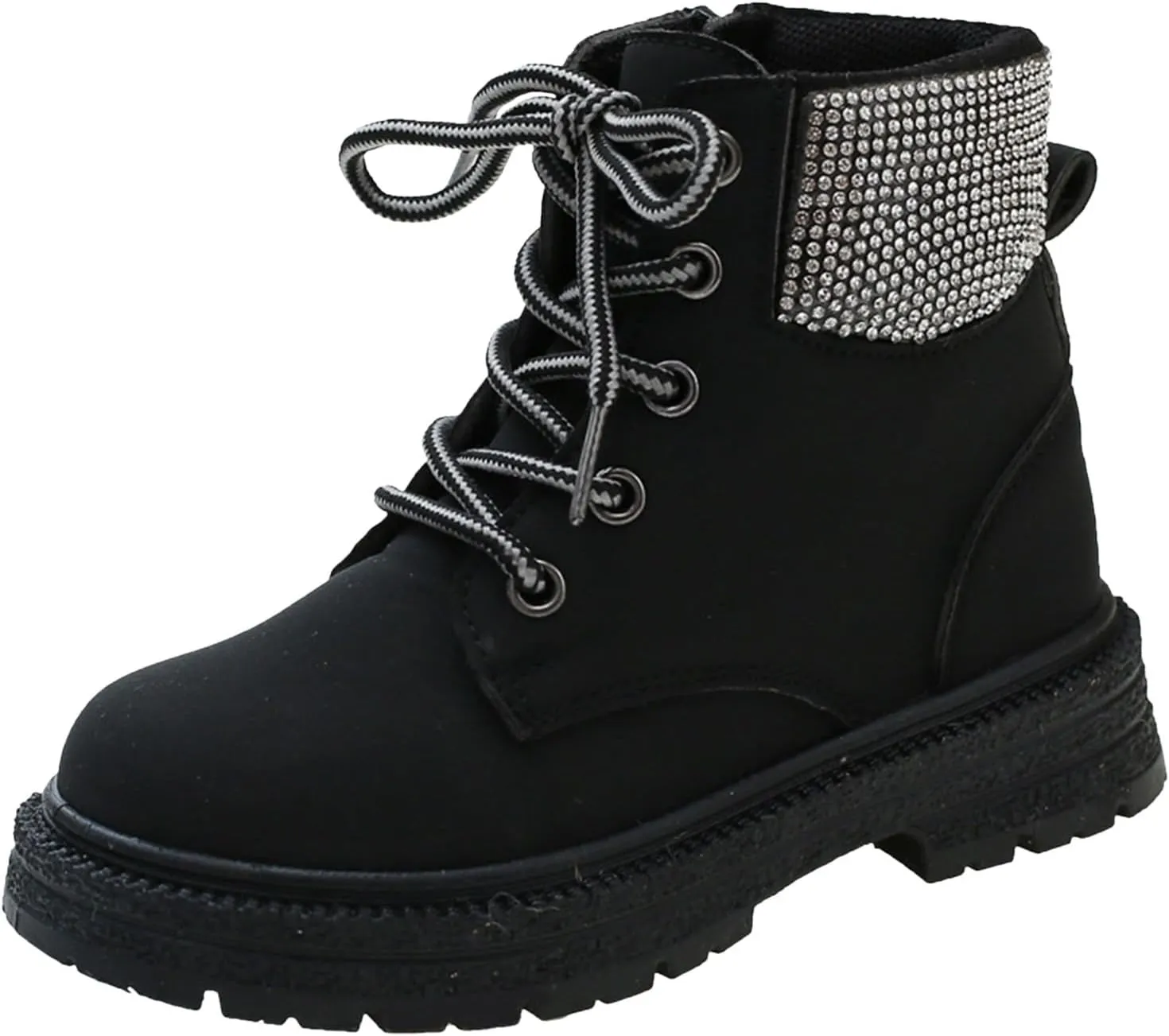 Yanzhenglip Girls' Anti Slip Boots for Middle and Large Children Fashionable Anti Slip Soft Soled Size 9 Toddler Shoes Girls Boots
